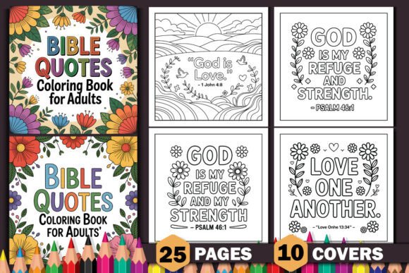 Download Bible Quotes Coloring Pages for Adults - Bible Collection