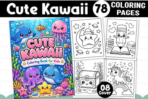 Download Cute Kawaii Coloring Pages for Adults - Cute Collection