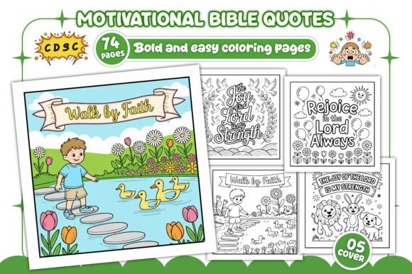 Download Motivational Bible Quotes Coloring Pages - Bible Collection