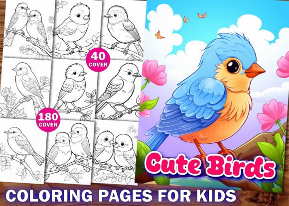 Download Cute Bird Coloring Pages for Kids - Cute Collection