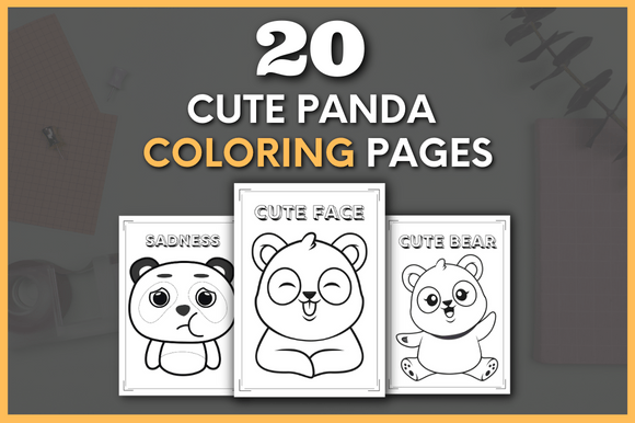 Download 20 Cute Panda Coloring Pages for Kids - Cute Collection