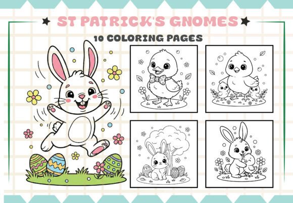 Download Bold and Easy Cute Easter Coloring Pages - Cute Collection