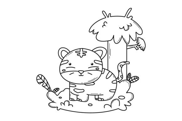 Download Jungle Animal Coloring Book Design Art - Animal Collection