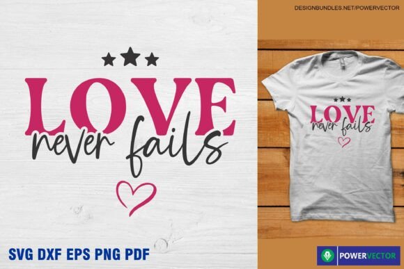 Download Love Never Fails, Bible Verse Craft File - Bible Collection