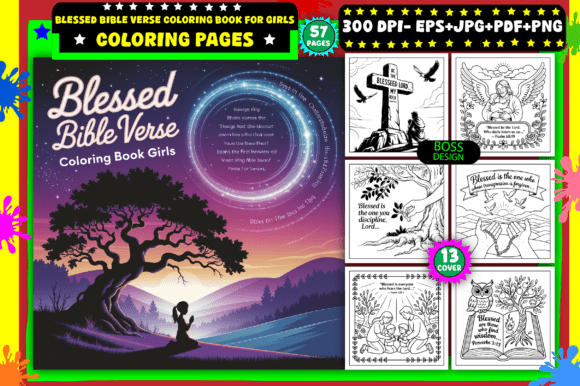 Download Blessed Bible Verse Coloring Pages - Bible Collection