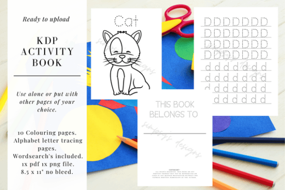 Download KDP Activity Book Featuring Farm Animals - Animal Collection