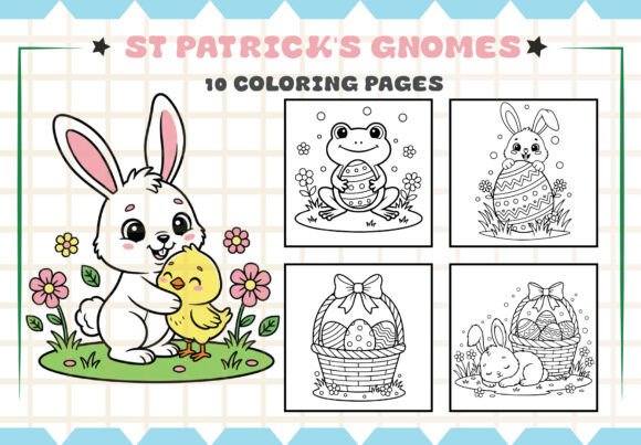 Download Bold and Easy Cute Easter Coloring Pages - Cute Collection