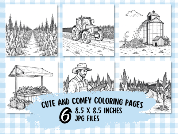 Download Golden Fields Corn Fun Pages - Premium Resources