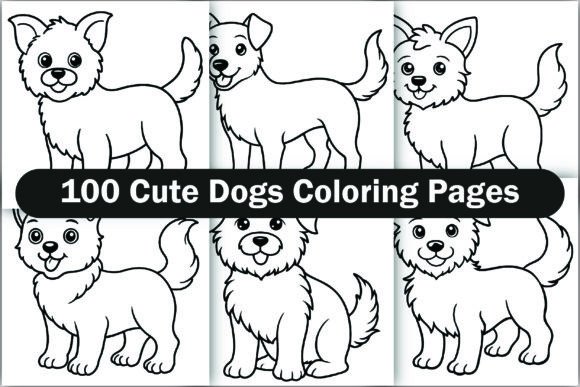 Download Cute Dogs Coloring Pages - Cute Collection