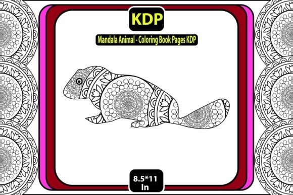Download Animal Mandala, Coloring Books - Animal Collection