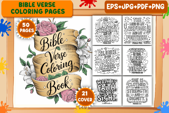 Download Bible Verse Coloring Pages for Adults - Bible Collection