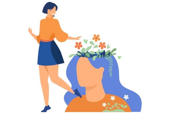 Download Tiny Girl and Beautiful Flower Garden in - Beautiful flower Collection