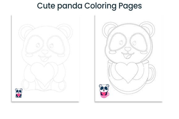 Download Cute Panda Coloring Pages - Cute Collection